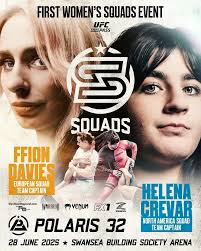The greatest grappler in European history returns to Polaris for the final  time as Ffion Davies captains a Squad of Europe's most elite submission  artists. Facing off against the European Squad, is