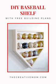 This home deport guide illustrates all that you need to build utility shelves in your storage space. Looking For A Baseball Gift Idea This Diy Baseball Display Shelf Is A Great Gift Idea For Any Sports Enthusi Baseball Display Diy Display Shelf Display Shelves