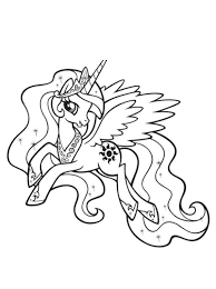My Little Pony Princess Coloring Azspring