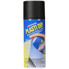 Plasti Dip Flexible Protective Rubber Coating Black 11oz Spray Walmart Com Walmart Com