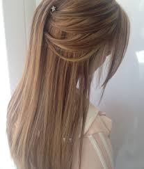 Hair Ideas For The Matric Dance Half Up Half Down Long Hair Upstyle Straight Hairstyles Hair Styles Down Hairstyles