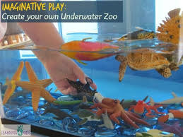 Today i have a fun bin that was put together really quick with a fun zoo theme. Make Your Own Underwater Zoo Aquarium Learning 4 Kids