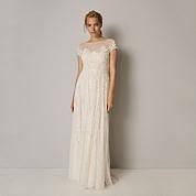 Debut Ivory Alicia V Neck Wedding Dress Debenhams Embellished Wedding Dress Dresses Wedding Dresses