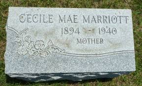 Cecile Mae Kinner Marriott (1894-1940)
