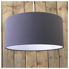 Grey Drum Lightshade Light Shade With Diffuser Various Etsy Light Shades Bedroom Ceiling Light Drum Lampshade