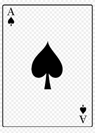 The goal of the game is to be the team that reaches 500 points first. Ace Card Png Photos Ace Of Spades Clipart Transparent Png 1773x2394 164359 Pngfind