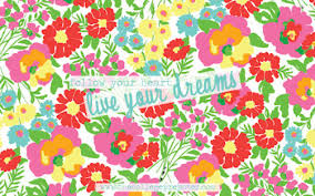 You can to use those 7 images of quotes as a desktop wallpapers. Lilly Pulitzer Quotes Fashion Dresses