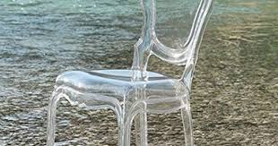 Robot Check Ghost Chair Transparent Chair Side Chairs