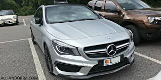 Mercedes Benz Cla 45 Amg Version Argentee All Andorra