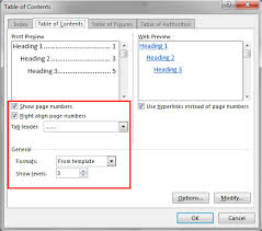 Headings level two through six should follow the first level heading, and be authored in a sequential order that describes the main talking points of the page's content. How Do I Create An Automatic Table Of Contents In Word 2013 2016 Ask A Librarian