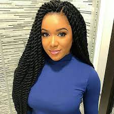 Crochet Braid Mambo Twist 12 12 Meches Synthetiques 100 Kanekalon Coiffure Crochet Braids Coiffure Crochet Model De Coiffure Africaine