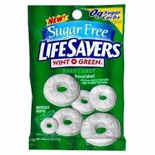 sugar free peppermint lifesavers