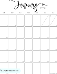 Printable Calendar 2021 January 2021 December 2021 Etsy In 2020 Calendar Template Calendar Monthly Planner Printable Calendar Template