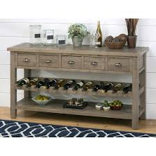 Lovella Wooden Wine Rack Buffet Table Wine Rack Furniture Wine Furniture Dining Room Accessories