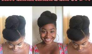 Hair Tutorial Quick Bun Updo A Million Styles Natural Hair Styles Hair Challenge Natural Hair Styles For Black Women