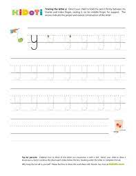 tracing letters kidoti