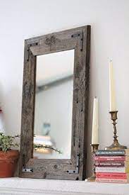 Vanities contribute to the functionality of a space and serve as a visual anchor in the design. Rustic Wall Mirror Wall Mirror 18 X 24 Vanity Mirror Bathroom Mirror Rustic Mirror Reclaimed Wood Mirror Farmhouse Goals