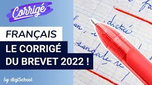 Brevet : correction de l'épreuve de français 2022 ! - YouTube