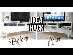 40 Ikea Hack Diy Mirrored Tv Stand Youtube Mirror Tv Stand Diy Tv Stand Ikea Hack