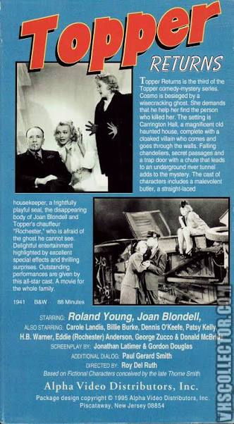 Topper Returns | VHSCollector.com