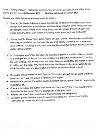 5553 1 I Oetry Analysis 1 100 Words Minimum You Will Write An Analysis Of One Of The Three Poems Elven In Class Outline Due 11 2 Final Due Course Hero