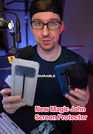 The all new upgraded 4th generation screen protector from  @MAGICJOHN.OFFICIAL that’s 60% more durable! #magicjohn  #magicjohnscreenprotector #screenprotector #phoneaccessories  #tiktokshopmademebuyit ...