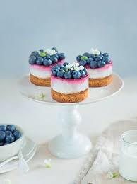Mini Skyrcakes Vanille Et Myrtilles Dessert Myrtille Alimentation