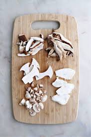 how to cut mushrooms