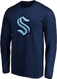 How to order for curbside pickup: Nhl Men S Seattle Kraken Logo Long Sleeve Navy Shirt Dick S Sporting Goods