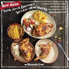We use the freshest ingredients in preparing our food to provide the best quality. Nando S Set Yourself Up For The Day With Our New Menu Pick Your Own Peri Peri Chicken Combination Big Appetite Or Small We Have Something For You Anythingalsocan Facebook