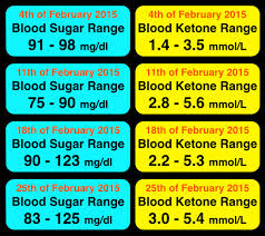 Blood Ketone Meter Chart Urine Ketone Test Keto Strip Color