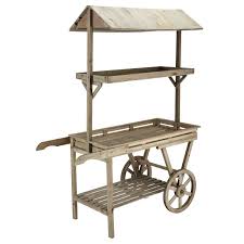 Decorativo Y Practico Este Carrito De Madera Primeurs Proporcionara Aires Rusticos A Tu Interior Ideal Para Present Carritos Chuches Carritos De Madera Abeto