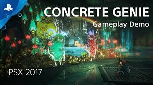 Concrete Genie Ps4 Games Playstation