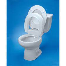 Tall Ette Hinged Elevated Toilet Seat Elongated 350lb Capacity 20 1 4 X 14 3 4 X 3 3 4 Hardware Kit Walmart Com Toilet Seat Toilet Seat Hinges Toilet