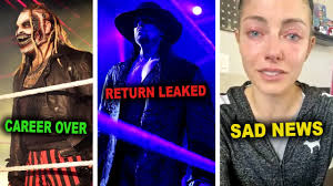 Maybe you would like to learn more about one of these? The Fiend Bray Wyatt S Wwe Career Is Over The Undertaker Returns Alexa Bliss Sad News Wwe News Win Big Sports