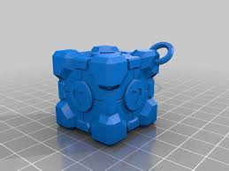 Cube Companion Ornament By Mic Companion Cube Cube Design Cool Cube