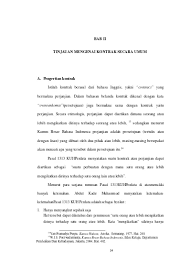 Surat kontrak sejenis ini dilakukan hanya selama masa proyek tertentu saja, setelah proyek tersebut habis bisa. Top Pdf Tinjauan Yuridis Tentang Pelaksanaan Kontrak Kerja Konstruksi Proyek Pembangunan Jalan Studi Pada Dinas Tata Ruang Dan Pemukiman Kabupaten Toba Samosir Dengan Cv Ventus 123dok Com