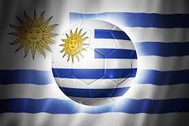 The national flag of uruguay features nine equal horizontal stripes of white (top and bottom) alternating with blue stripes. Soccer Football Ball With Uruguay Flag Art Print Daboost Art Com
