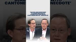 When I speak, you don't listen': Tan See Leng's Cantonese response to Leong  Mun Wai