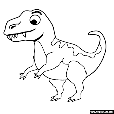 العب ألعاب الديناصورات على y8.com. Dinosaur Online Coloring Pages