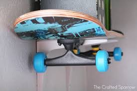 After seeing genghis72's instructable i had to make my own really. Diy Skateboard Shelves
