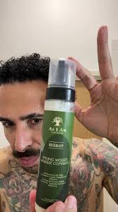 One of @Ateh Jewel top picks in the Superdrug Coils, Curls and Waves edit  🌿 @Louis Driver styles effortlessly with the As I Am Rosemary Styling  Mousse 💫 Crunch-free hold, softness and shine. ...