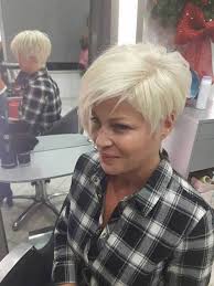 The bang is cut to just below the eyebrows and off to the side. Modern Short Blonde Hairstyles For Ladies Crazyforus