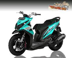 Modifikasi Motor Beat 2020 Warna Biru Putih Lowrider Motor Honda Cb