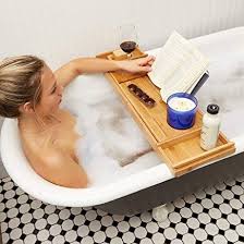Bathtub Tray Bathroom Caddy Bath Table Accessories Bamboo Trays For Tub Bath Caddy Bathtub Caddy Bath Tray 100 Ba Bathtub Tray Bath Tray Bathtub Caddy