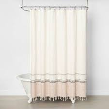 Ombre Shower Curtain Copper Hearth Hand With Magnolia In 2020 Ombre Shower Curtain Modern Shower Curtains Cream Shower Curtains