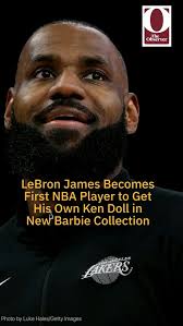 LeBron James becomes first professional male athlete to have likeness  depicted in a Ken doll https://bit.ly/4cxzZSM