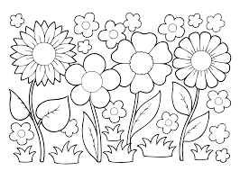 Mooie makkelijke tekeningen kleurplaat kleurplaat voor kinderen. Kleurplaat Bloemen 50 Superleuke Gratis Kleurplaten Bloemen