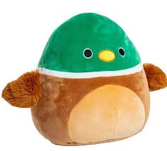 Amazon Com Squishmallows Chuck The Duck Mallard Plush Pillow 8 Inch Home Kitchen Animal Pillows Plush Pillows Plush Animals