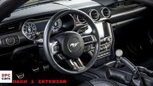 2021 Ford Mustang Mach 1 Interior Youtube
